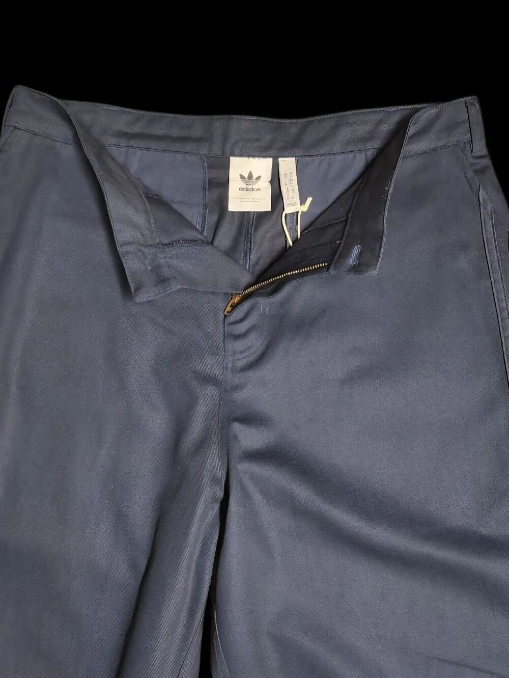adidas Originals 3-Stripes Skateboarding Men's Chino Pants JC7663 Navy Size 34